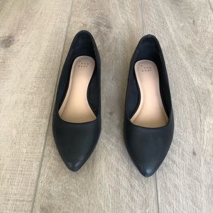 A New Day Black Ballet Flats